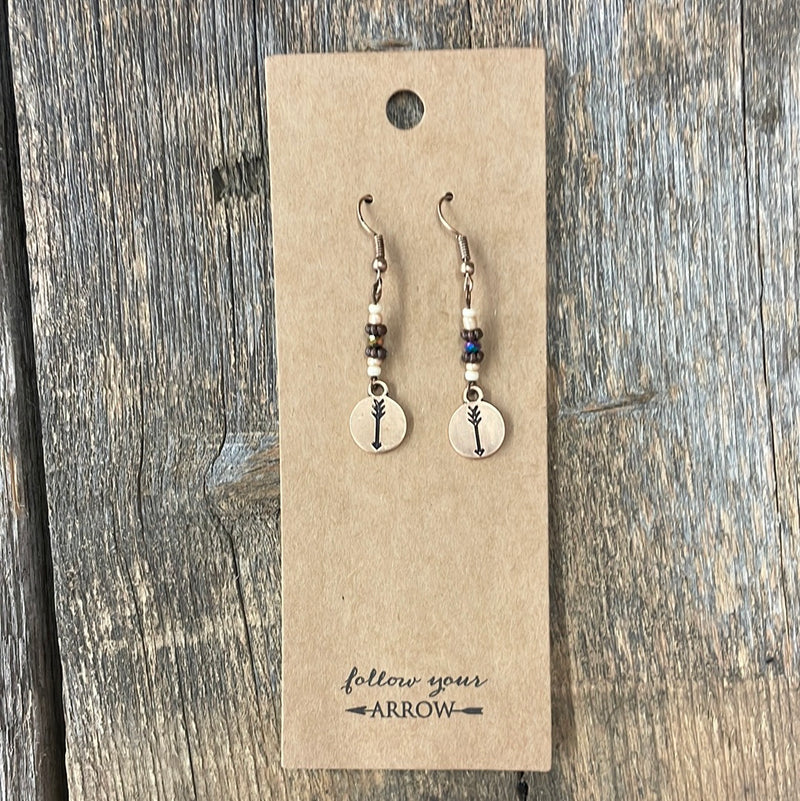 BGJ&CEARRINGS--WES302 Earrings- Follow Your Arrow