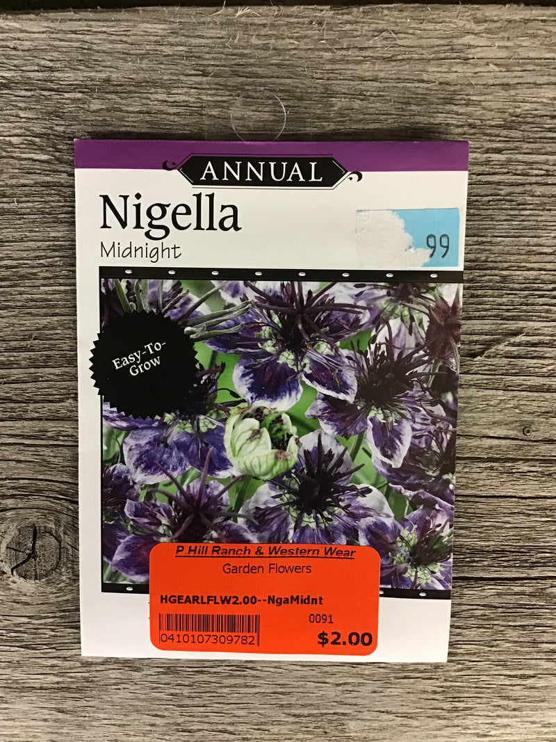 HGEARLFLW2.00--NgaMidnt Garden Flowers