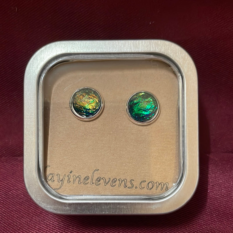 BGLAYINELEVANS--Slv/GnGd Layin Elevans Earrings