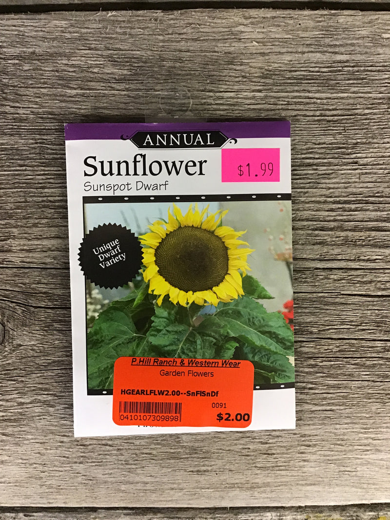 HGEARLFLW2.00--SnFlSnDf Garden Flowers