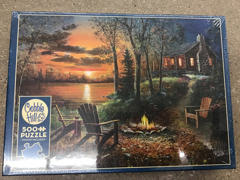 BG85009 Puzzle Fireside 500 Piece