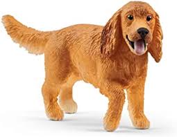 BGSCHRED--Dog/EnCS Toy-Schleich Animal M Red