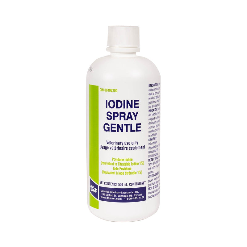 AC833121 Iodine Spray 1% Pump 500 mL DVL