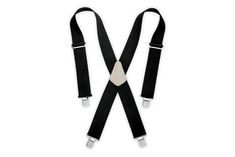 CLSP17BL--Black Suspenders- Kuny's