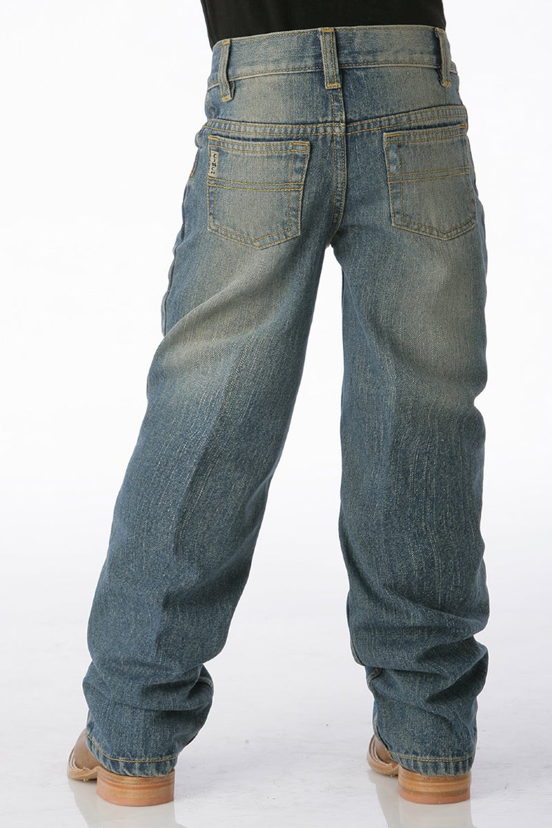 CLMB10182001-12R Jeans -  Cinch Boys Low Rise Fit Hidden Elastic