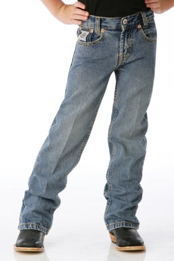 CLMB12820001-2T Jeans Cinch Toddler White Label Medium Stone