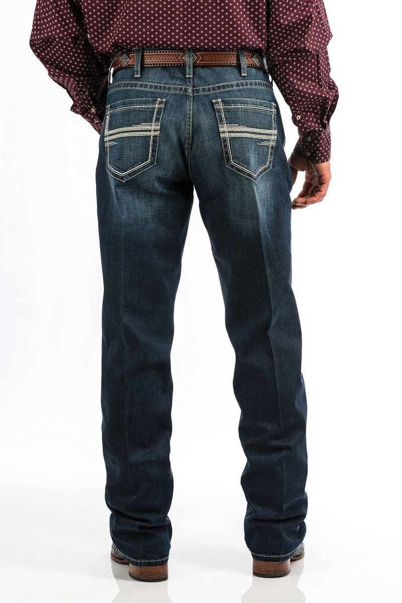 CLMB67434001-26-32 Jeans - Mens Cinch Sawyer Dark Stone