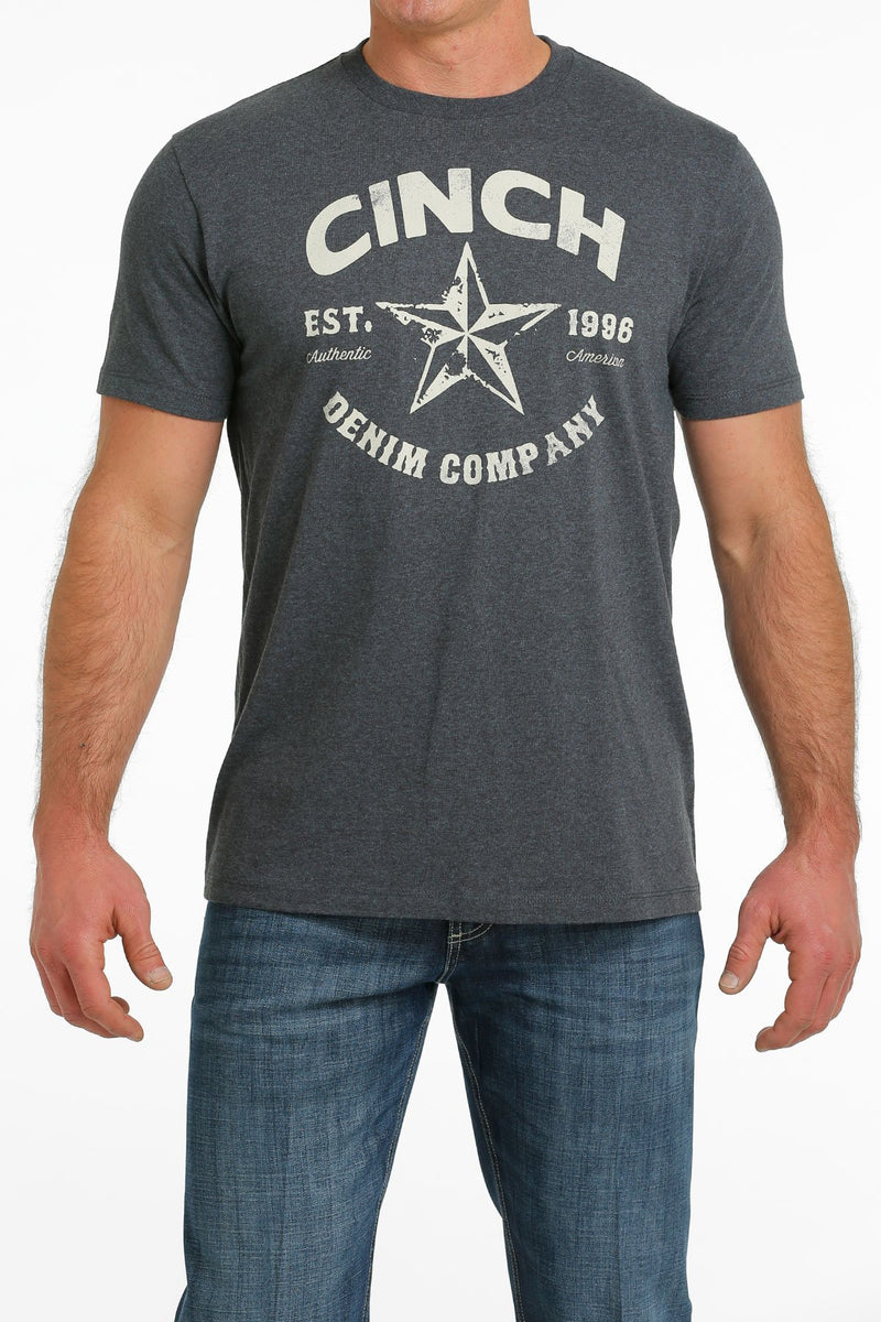 CLMTT1690546 Mens Cinch Logo S/S Shirt