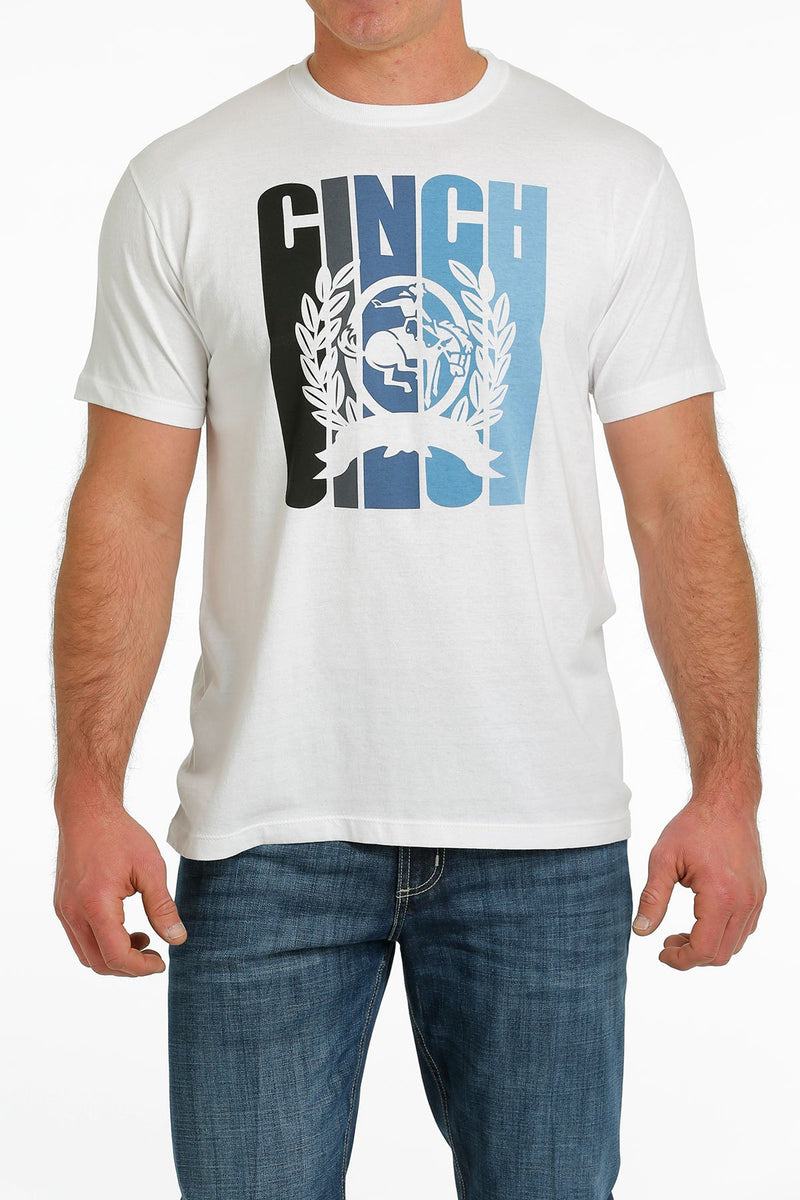 CLMTT1690550 T-Shirt - Cinch Logo- White