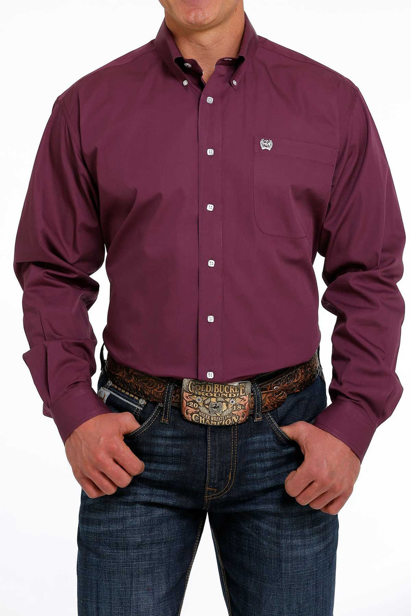 CLMTW1105484 Mens Cinch L/S Shirt Solid