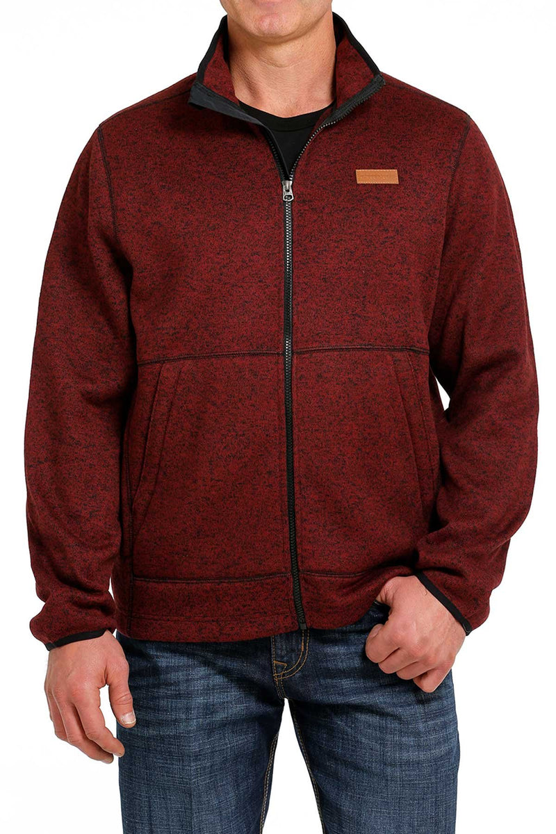 CLMWJ1584001 Mens Cinch Full-Zip Sweater Jacket