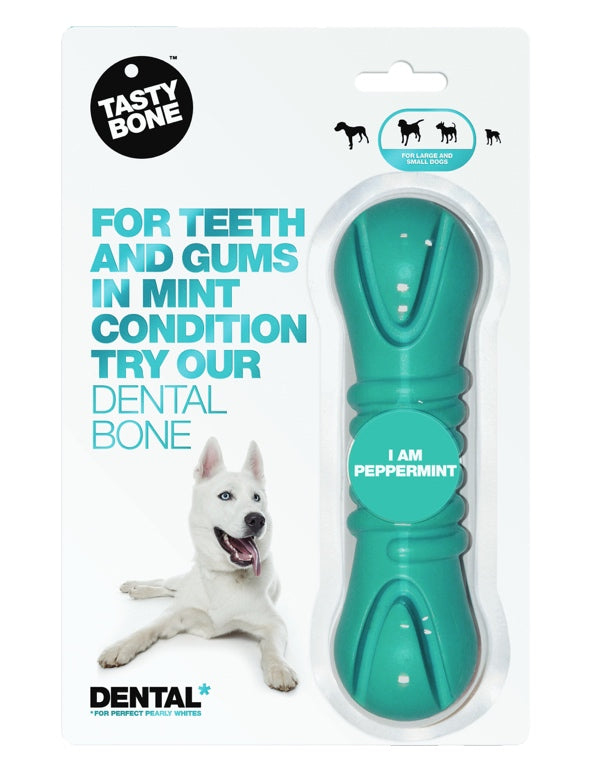 PSD868-74618 Dog Toy Dental Tasty Bone Peppermint