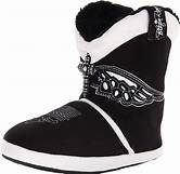 CL5753401-S-Blk/Wht Slipper Blazin Roxx Wing w/Cross