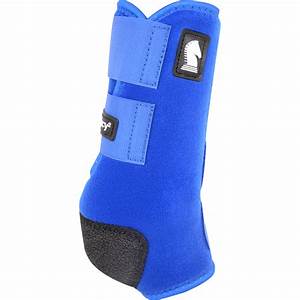 TKCLS102-L Front-Blue Splint Boot Protective Legacy 2