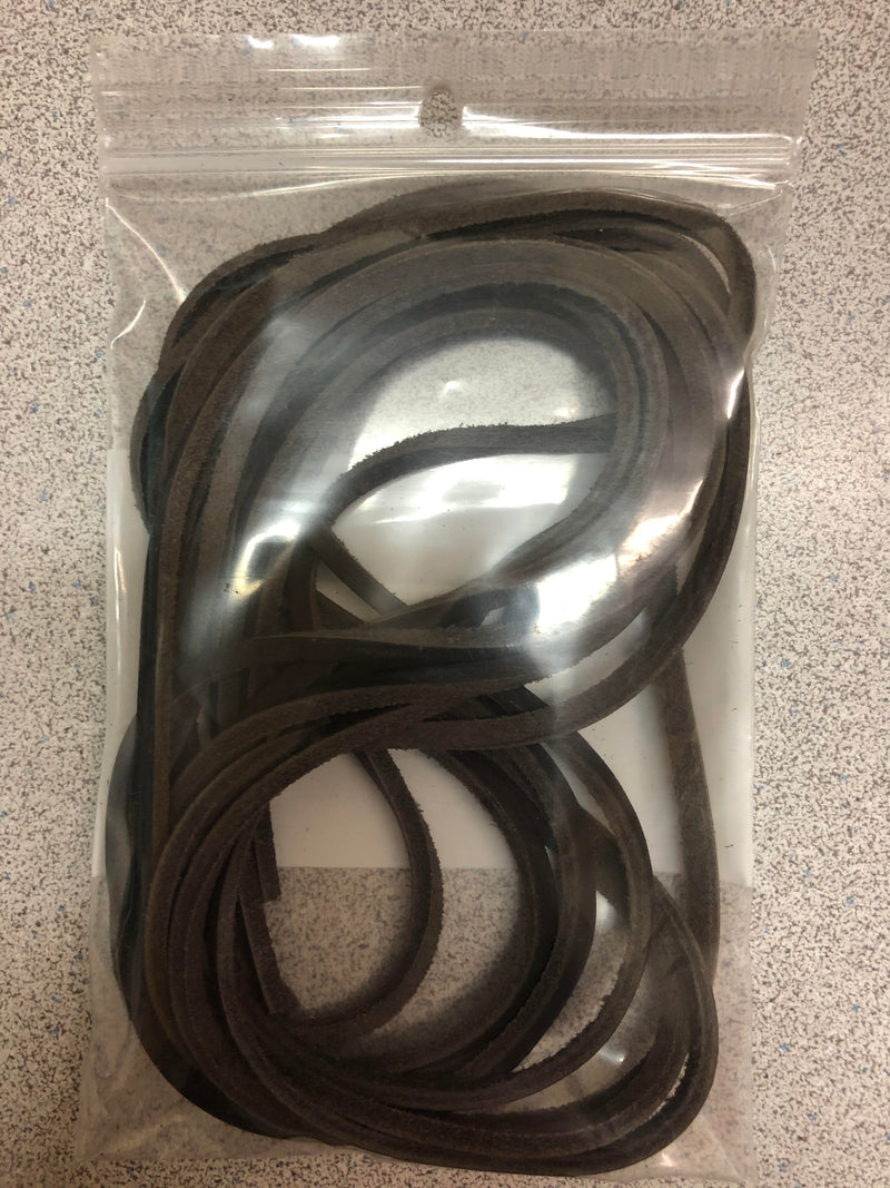 CL30-1781 Laces-Leather 1/8"x72" Brown/Pair