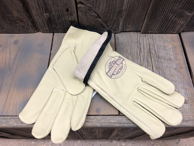 CLHANDCRUL-XL Gloves Cowhide Roper UnLined