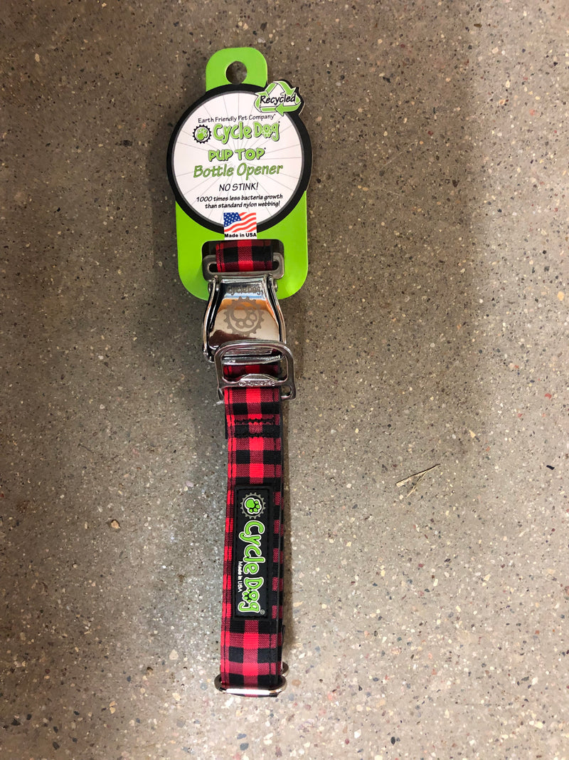 PS101-00495 Collar Medium Buckle Down Buffalo Plaid Cycle