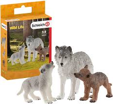 BGSCH42472 Wild Life - Mother Wolf & Pups