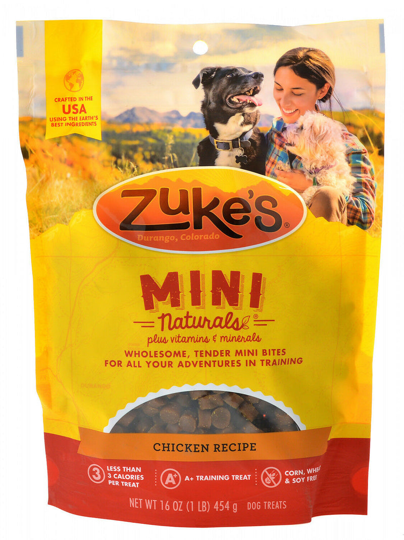 PSD507-90238 Dog Treat Zuke's Mini Naturals 1lb